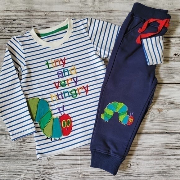 The Very Hungry Caterpillar Outfit Eric Carle Birthday Outfit Back To School NWT - Picture 1 of 12